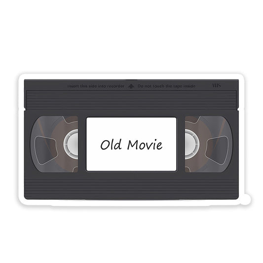 VHS old movie Sticker