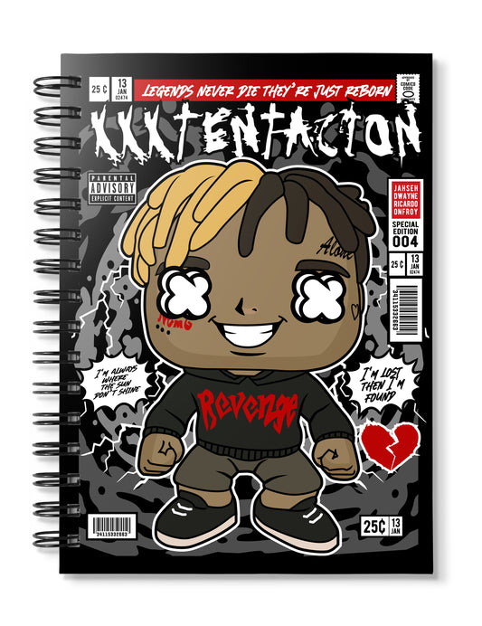 XXXTENTACION Pop Art Notebook