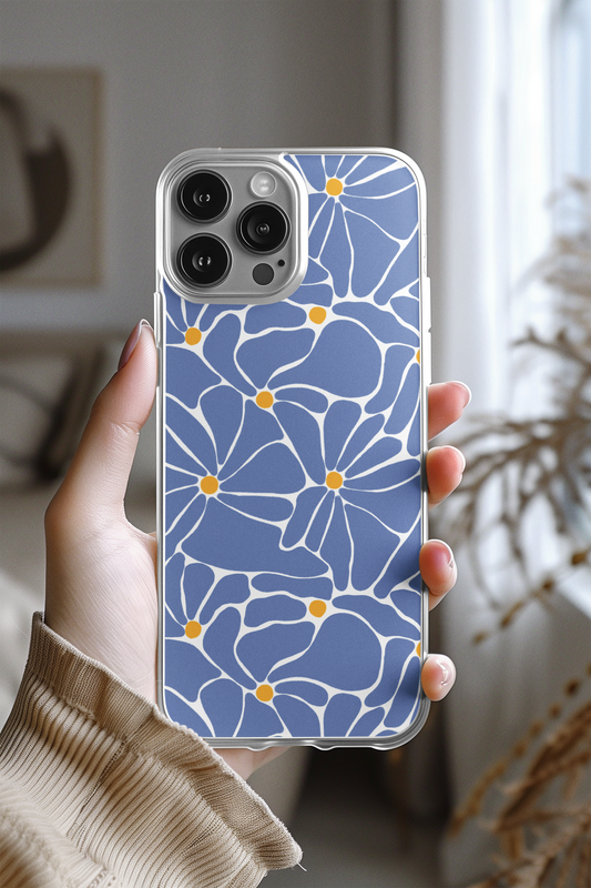 Blue Bloom Phone Case