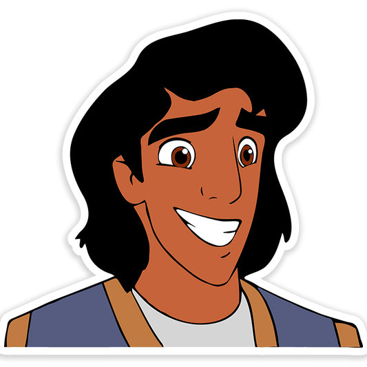 Aladdin Face Sticker