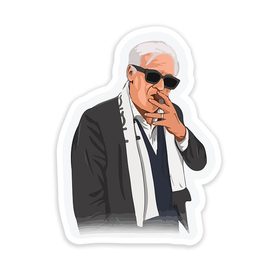 Carlo Ancelotti King Sticker