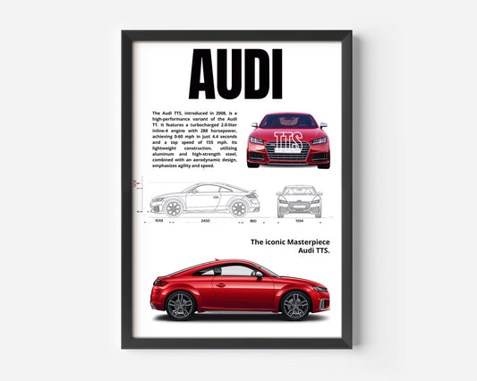 Audi TTS Poster