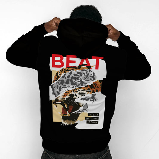 Fight All the Fears relaxed fit Hoodie