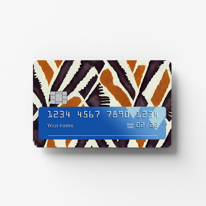 Boho Credit Card Sticker