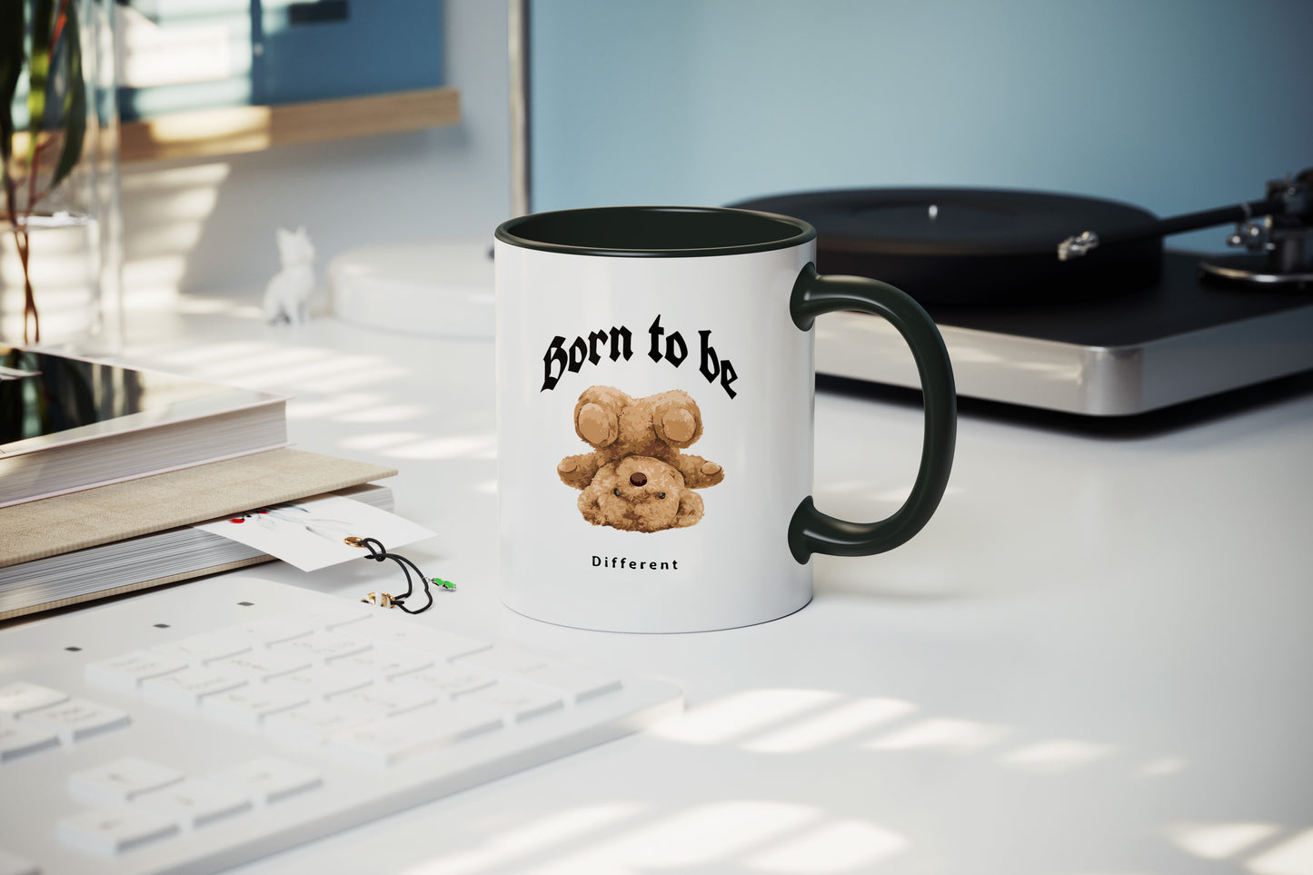 Born To Be Different Bear Mug