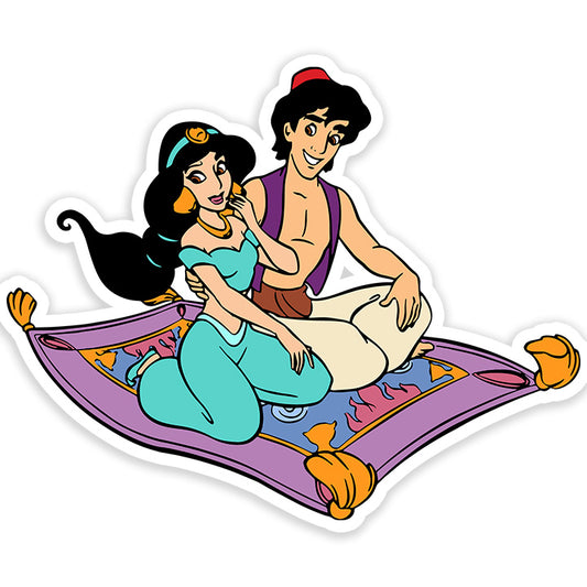 Aladdin Magic Carpet Sticker