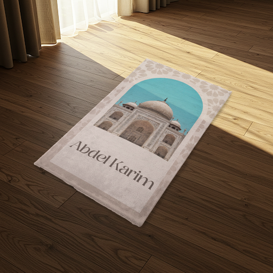 Custom your own Name 1 premium Prayer Rug