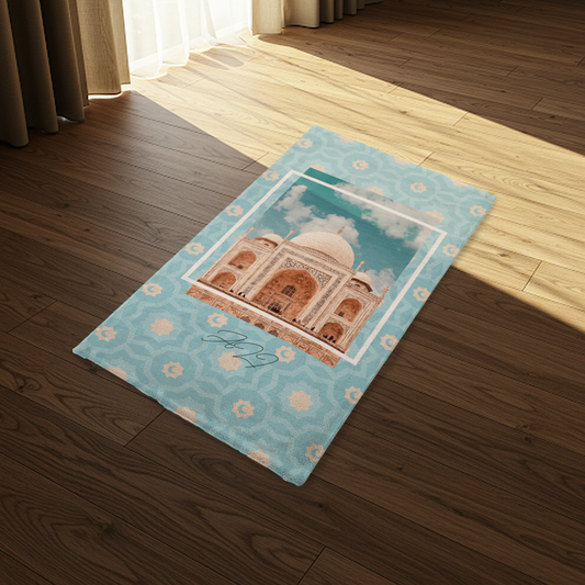 Custom your own Name 2 premium Prayer Rug