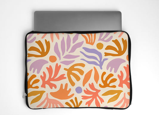 Abstract plant leaf Laptop Sleeve