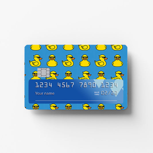 Sunglasses ducks Credit Card Sticker