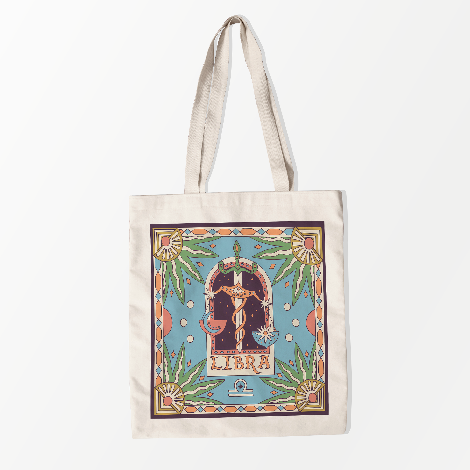 Libra Horoscope Tote Bag