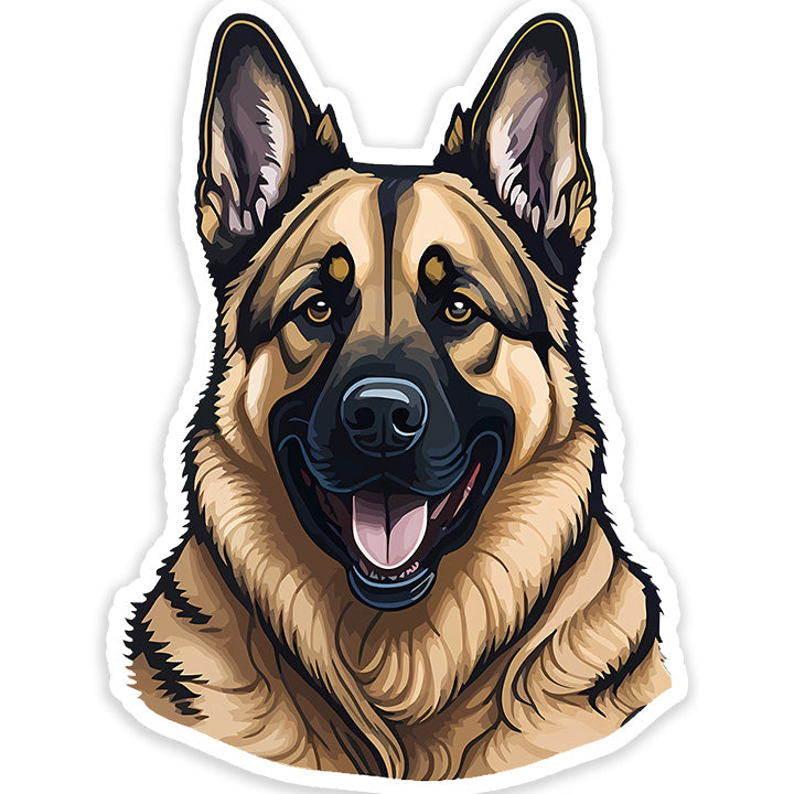 German Shepherd  Sticker