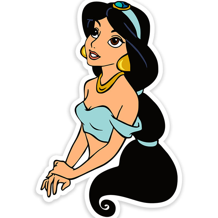 Jasmine Portraits Sticker