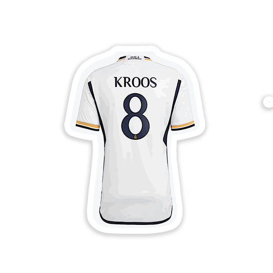 Kroos Jersey RM Sticker