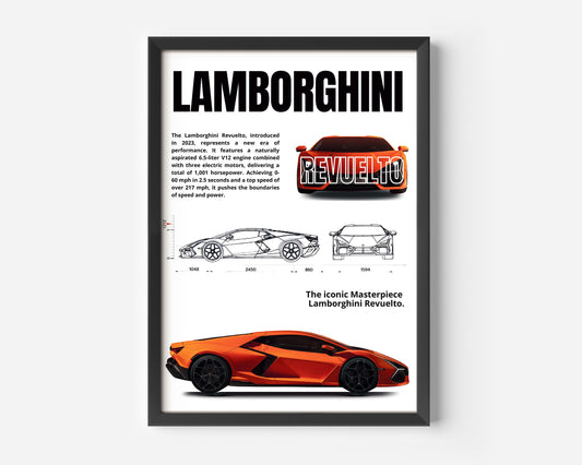 Lamborghini Revuelta Poster