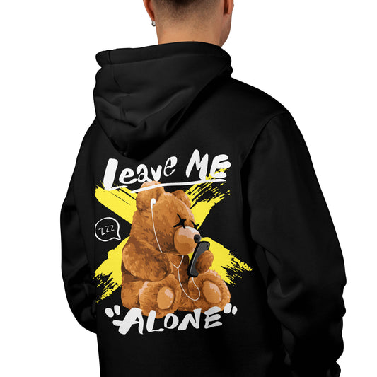 Leave Me Alone Bear relaxed fit Hoodie