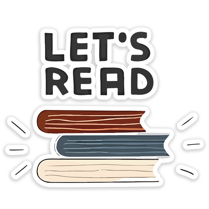 Let's Read Sticker