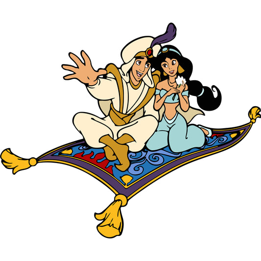 Prince Ali Magic Carpet Sticker