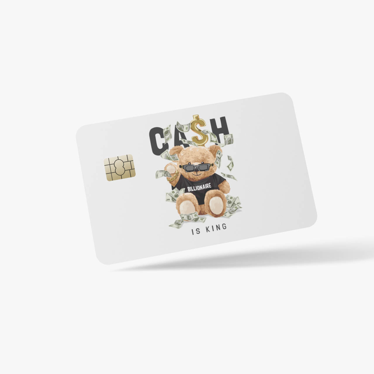 Cash bear Credit Card Sticker