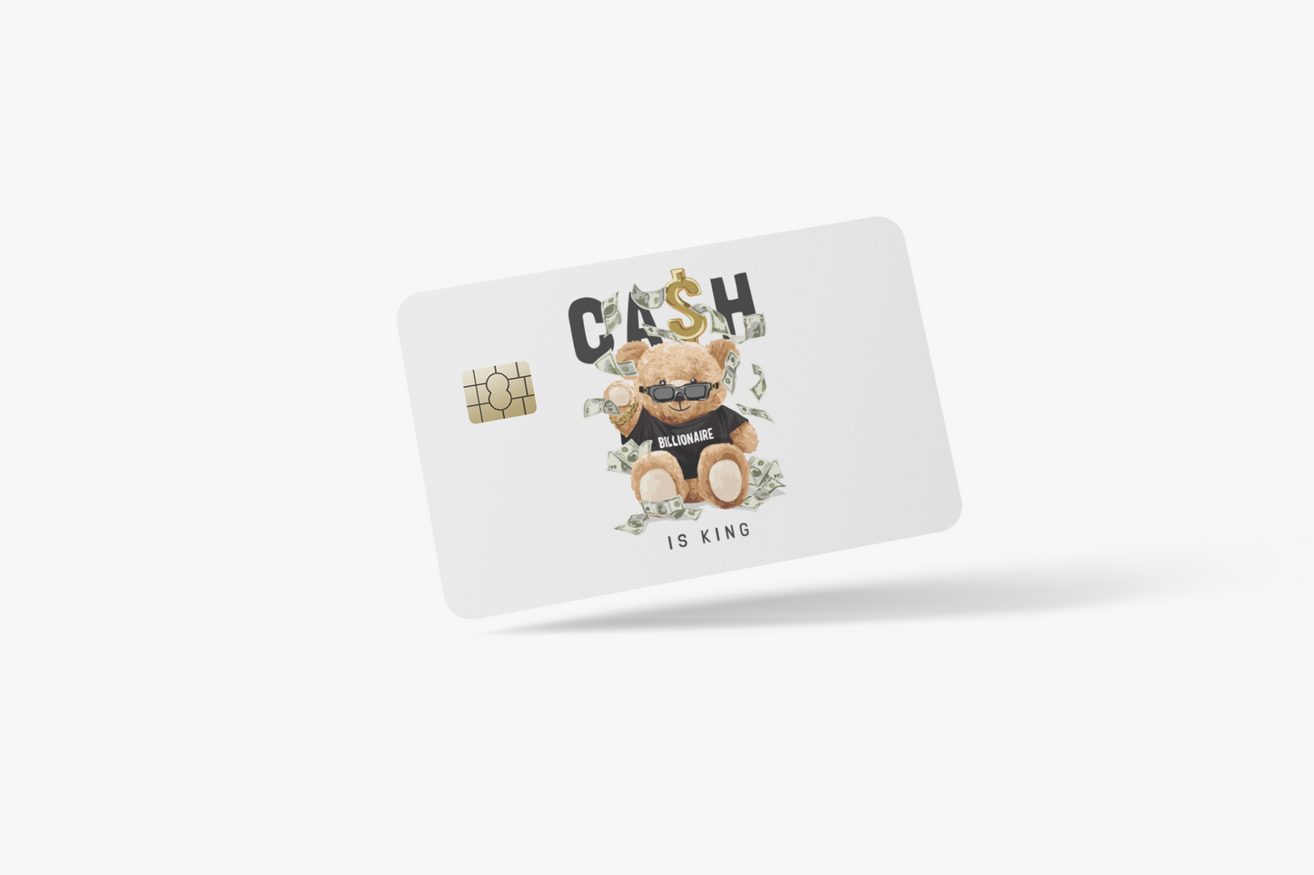 Cash bear Credit Card Sticker