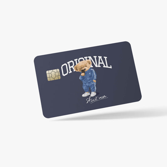 Original bear Credit Card Sticker