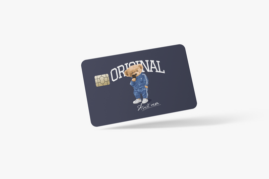 Original bear Credit Card Sticker