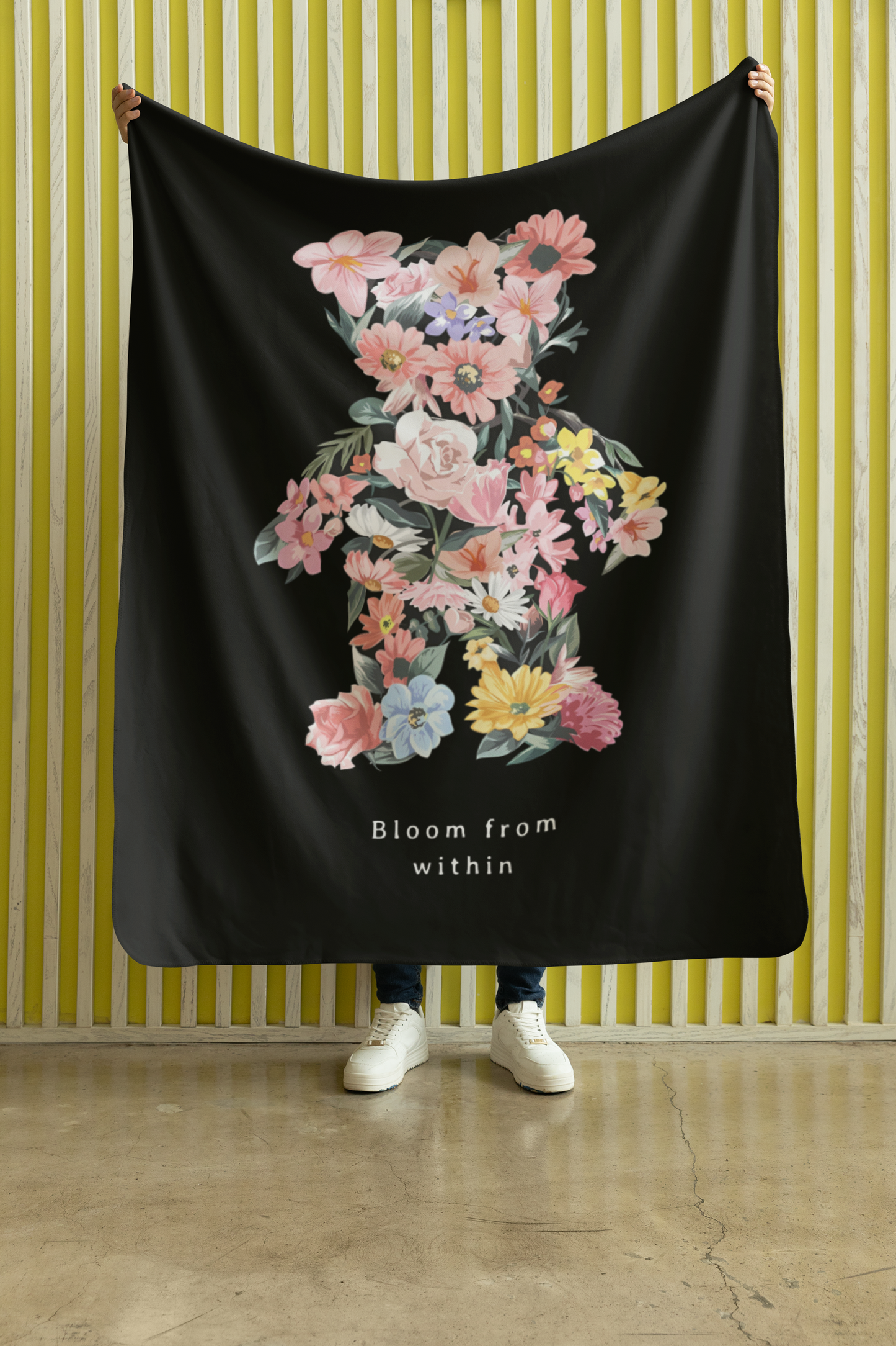 Bloom Bear Blanket