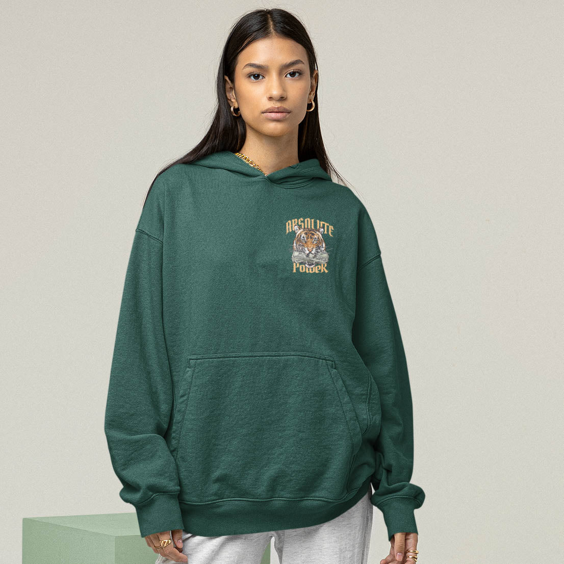 Tiger Oversize Hoodie