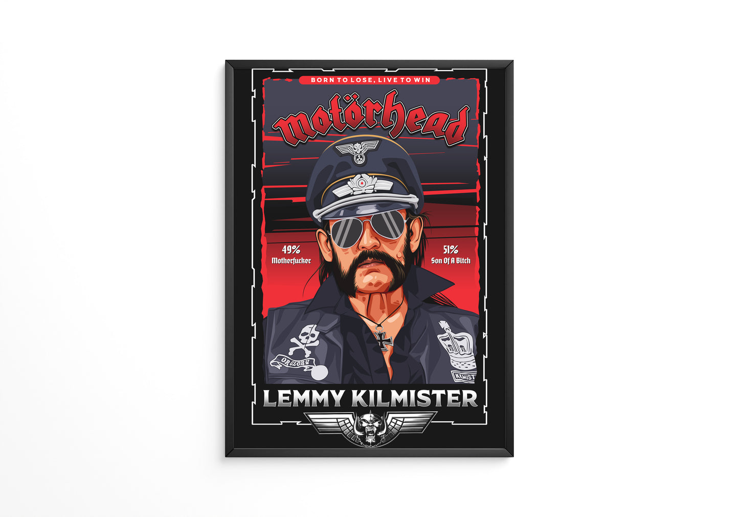 Lemmy Motorhead Poster