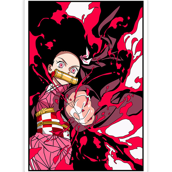 Nezuko Kamado Sticker – Dank N Drip