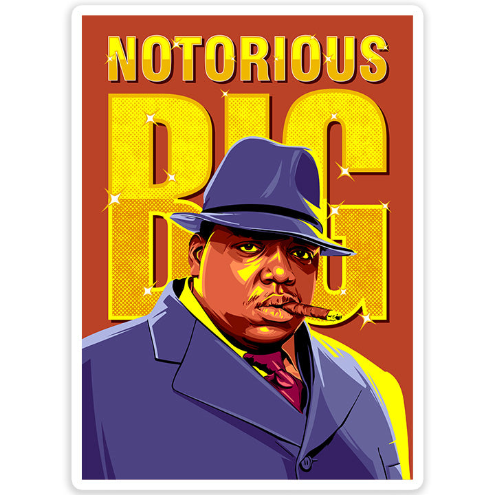 NOTORIOUS BIG Sticker