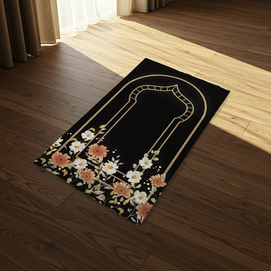 Floral premium Prayer Rug