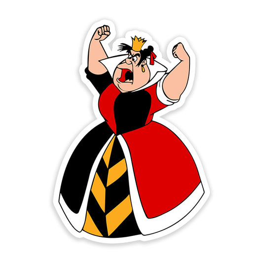 Queen of Hearts Alice in Wonderland Sticker