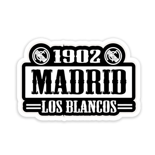 Madrid Los Blancos Sticker