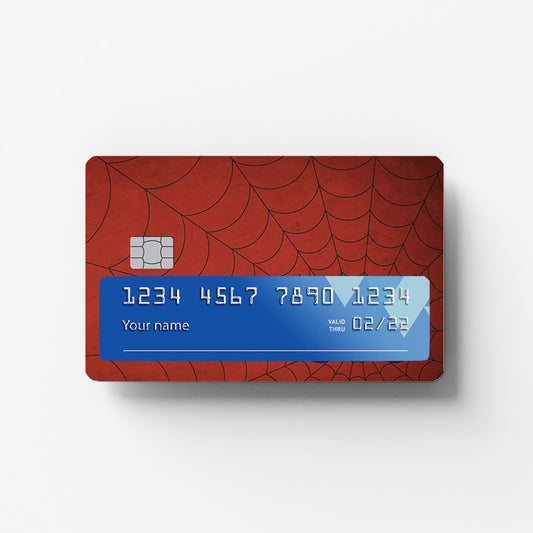 Spiderman Skin Credit Card Sticker