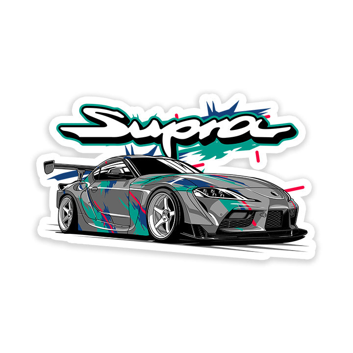 Toyota Supra Sticker