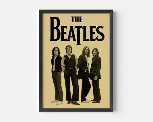 The Beatles Rock band Poster