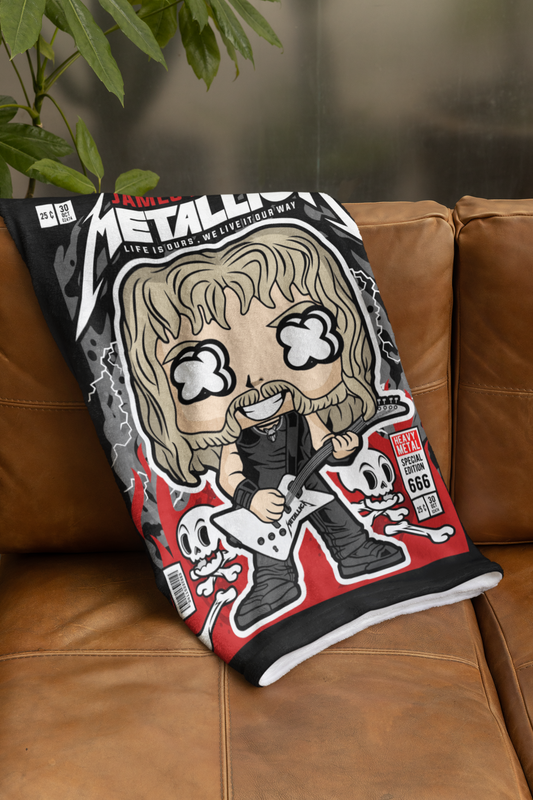 Metallica Pop Art  blanket