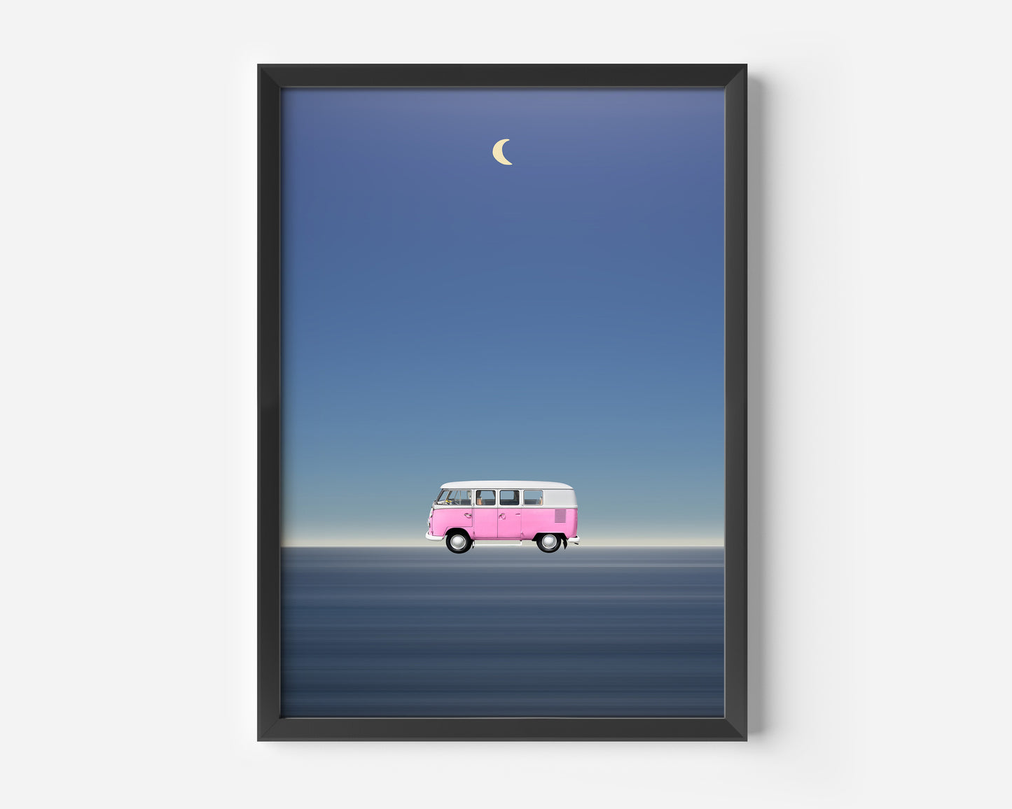 Aesthetic night travel Poster