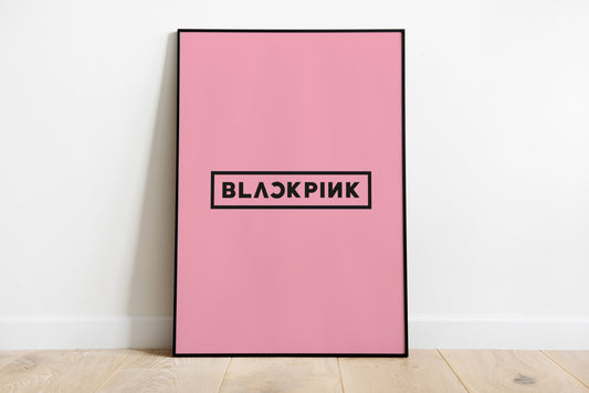 BLACKPINK Logo Poster