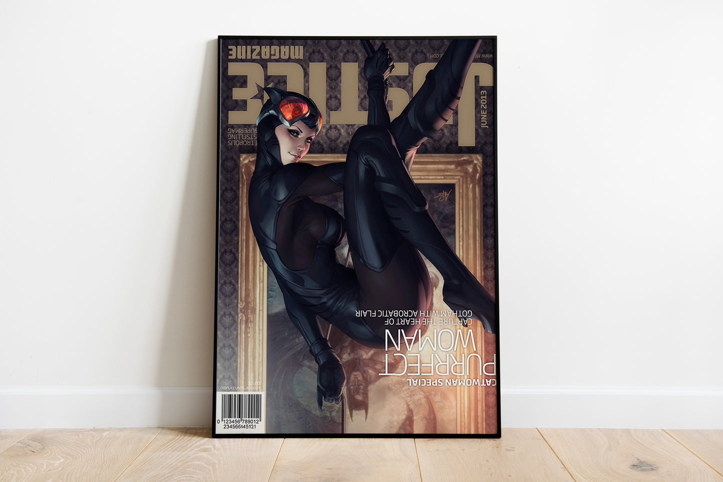 CatWomen Framed Poster Dank n drip