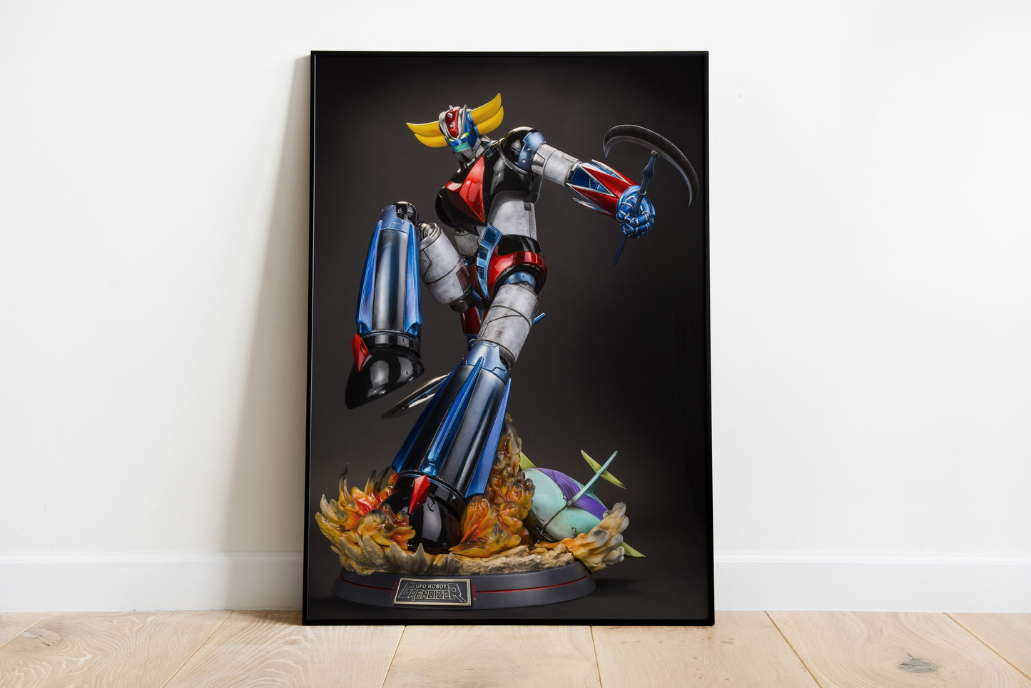 UFO Robo Grendizer status Poster