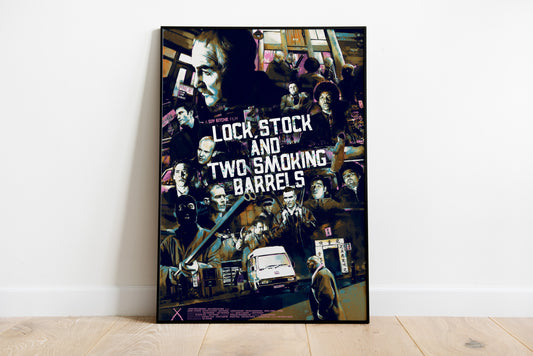 Lock, Stock and Two Smoking Barrels Poster