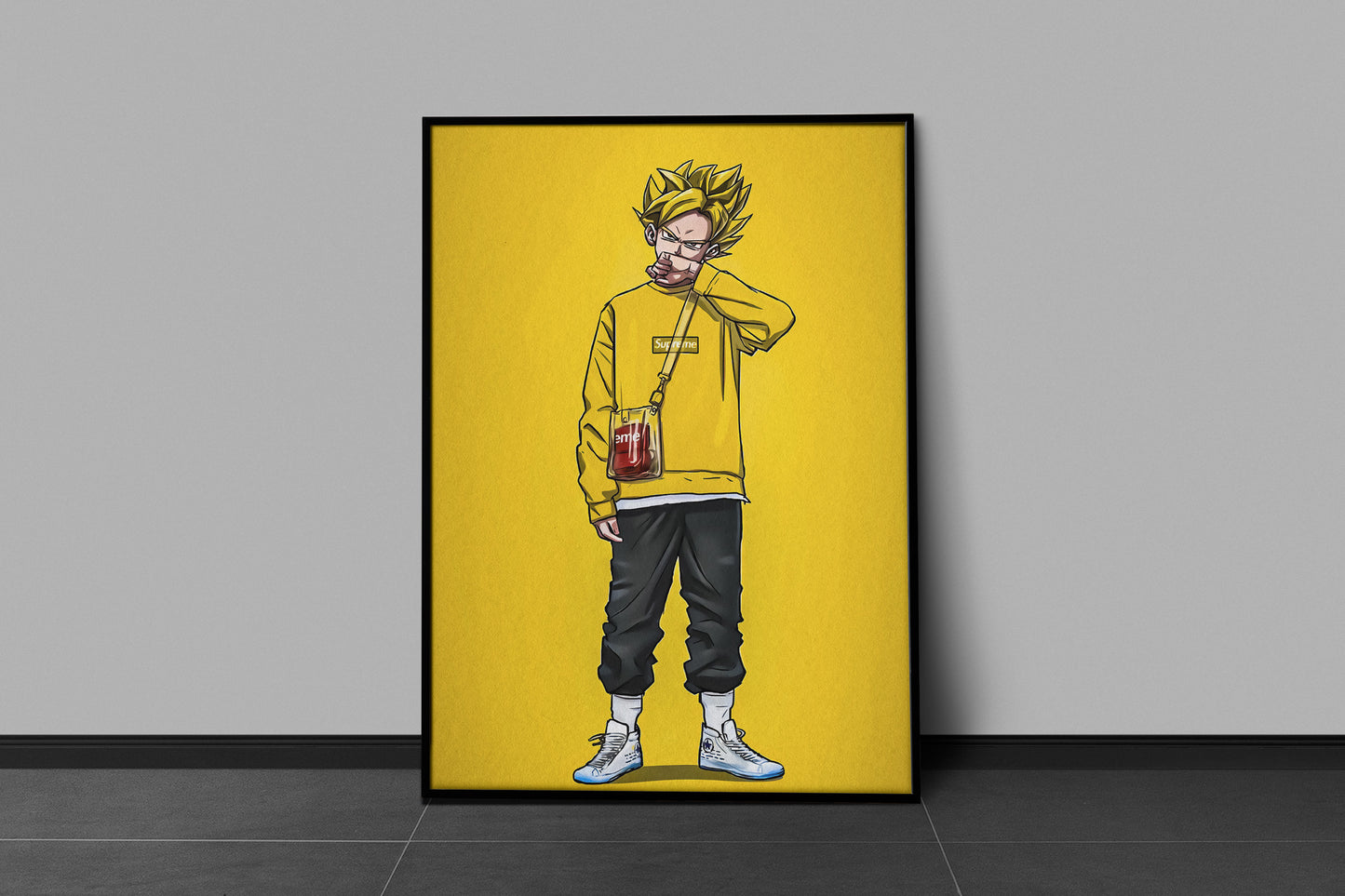 Naruto Yellow Poster