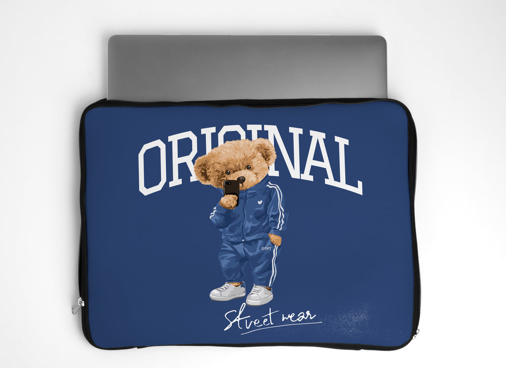 Original bear Laptop Sleeve Dank n Drip