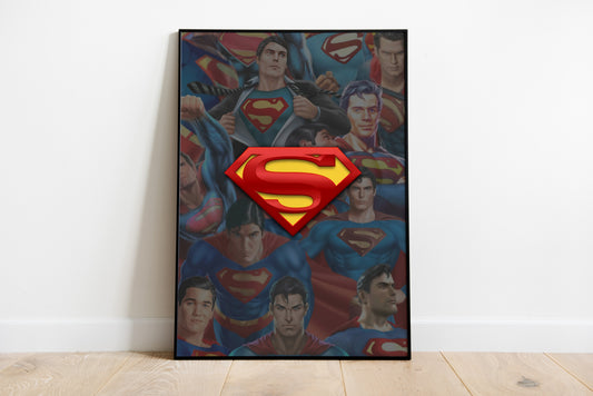 Superman All Poster