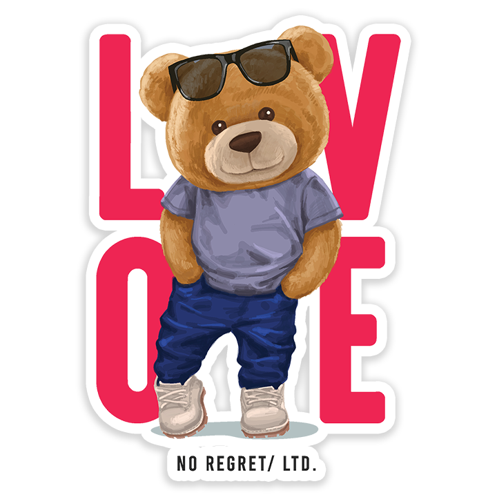 Love Bear Sticker