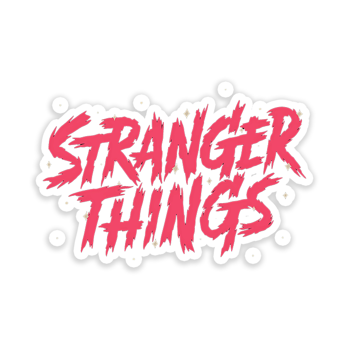 Stranger things Sticker